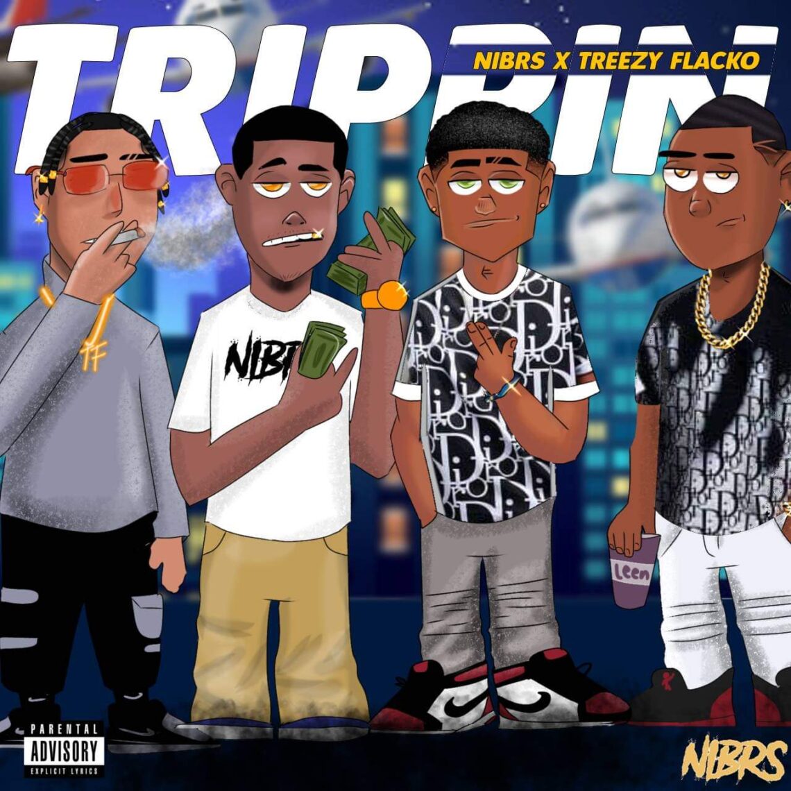 Treezy Flacko - Trippin (Feat. Nibrs)
